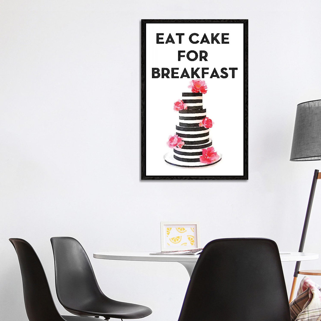 Eat Cake For Breakfast by Amanda Greenwood - Painting on Canvas