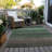 Machine Washable Indoor/Outdoor Cinead ACN1569 Green Rug-109536254