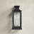 Noralee 2-Light Outdoor Wall Lantern in Black