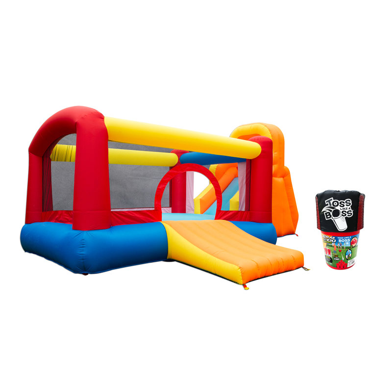 Banzai Plastic Giant Games with Carrying Case
