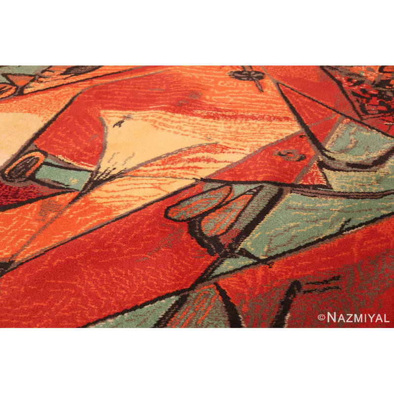 Scandinavian One-of-a-Kind Rectangle 8'2" X 11'2" Area Rug