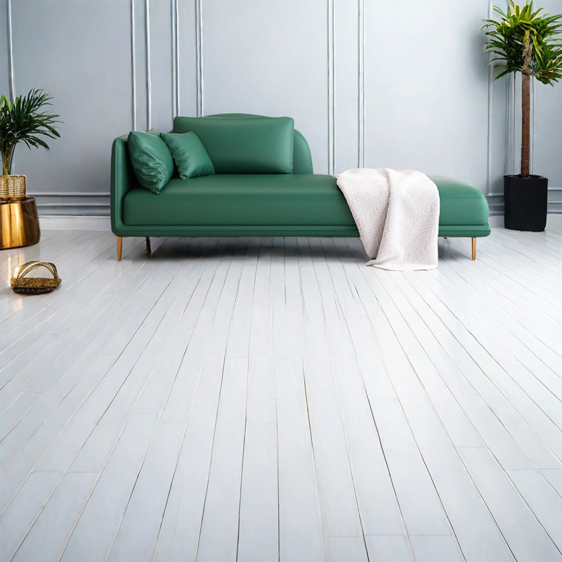 Fauteuil inclinable rembourré en éponge de style luxueux en similicuir léger, Vert, Accoudoir à gauche (vu de face)