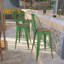 Tabouret de salle à manger en métal Margherite-466744694-460918465