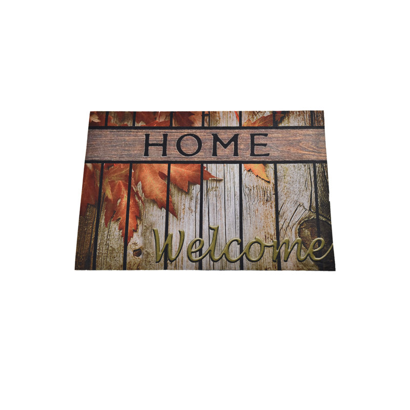 Durable PVC Doormat, Non-Slip Underside, 15.7 x 23.6 inches | 100% PVC Material, Machine Washable at 86°F | Perfect for Indoor & Outdoor Use, Easy to Clean, Stylish & Functional Welcome Mat