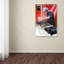 « dj », reproduction sur toile tendue-21935450