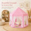Tente de jeu Magical Princess Castle pour enfants - maisonnette de rêve pour l'intérieur et l'extérieur