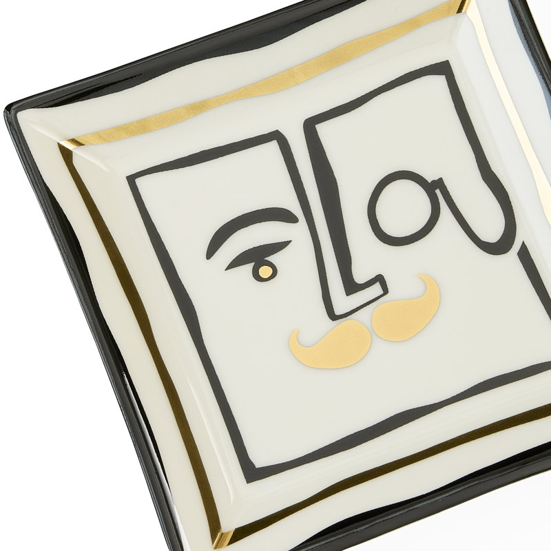 Marseilles Porcelain Decorative Tray
