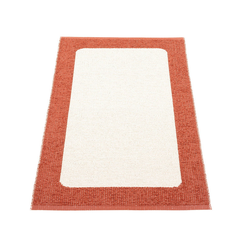 Rug ILDA Brick 6 x 8.5 ft, Rectangle 2'4" x 4'