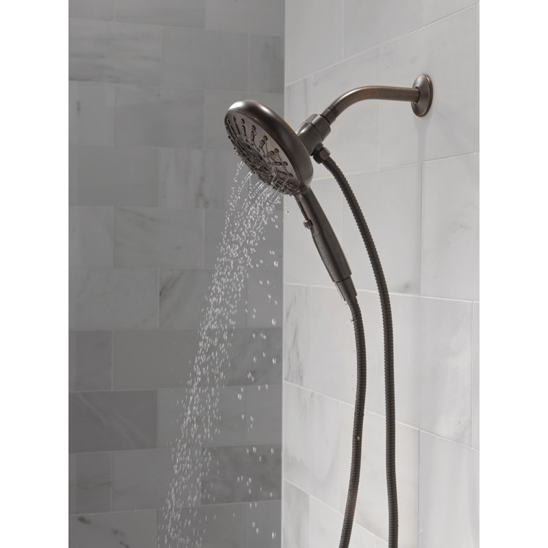 SureDock 7-Spray Magnetic Shower Head, High Pressure Handheld Shower Head, Hand Shower with Hose, Venetian Bronze