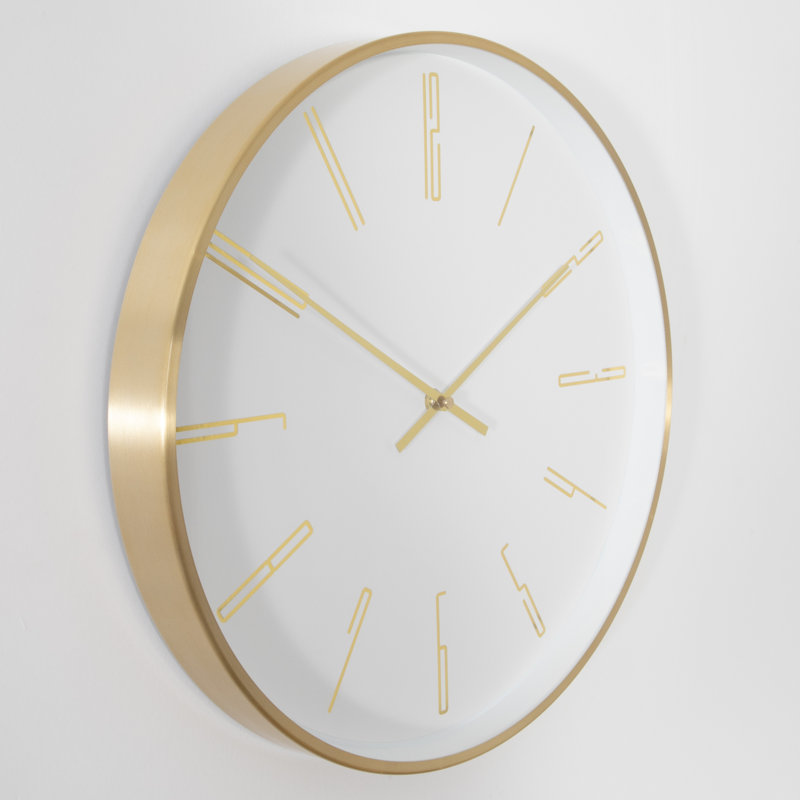 Candra Metal Wall Clock