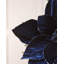 Navy Oversized Velvet Artificial Poinsettia, 56cm-566350258