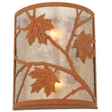 Rustic Lodge 2 - Light Flush Mounted Sconce
