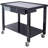 Transmission Teardown Work Station 1/2 Ton Capacity Sloping Drain Table Locking Drawer Removable Drain Basin Full-Width Lower Shelf Four 4-Inch Caster Wheels  black