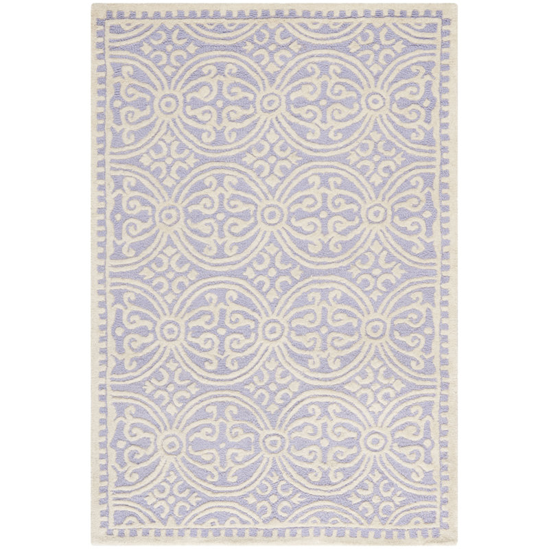Cambridge Hand Tufted Wool Geometric Rug, Rectangle 3' x 5'