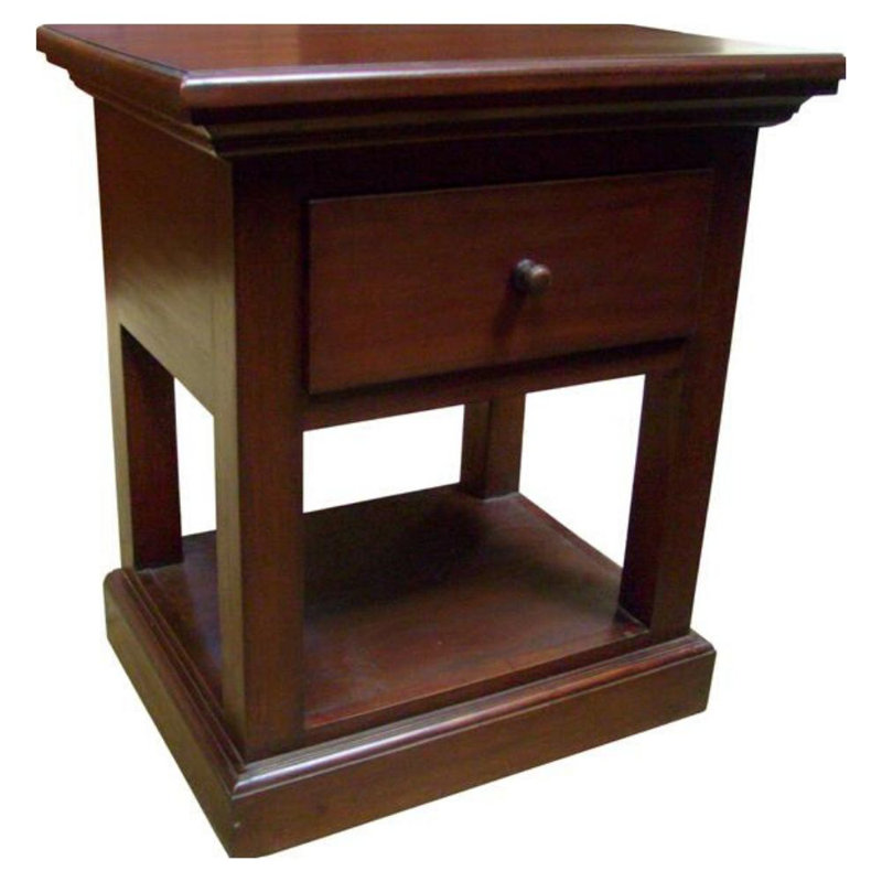Solid Wood End Table