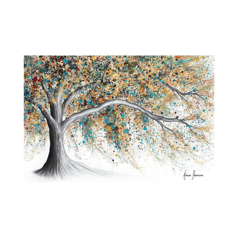 Arbre Western Breeze - estampe numérique sur toile tendue avec châssis