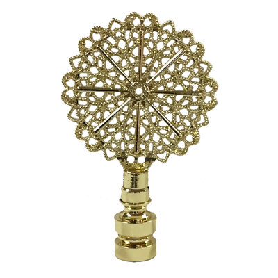 Faîteau de lampe en filigrane européen