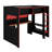 Loft Bed with Integrated Gaming Desk, Lighting System, and Built-in Charging Station-96868987