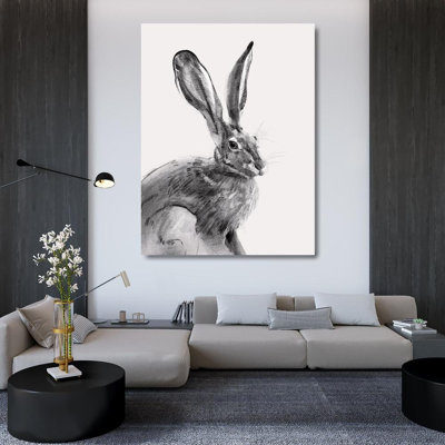 Rosalind Wheeler Caroline, Emma Gallery Wrapped Canvas Art Titled: Wild Hare II 167910Z