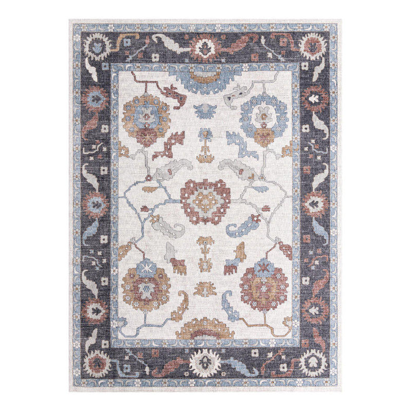 Erica Floral Indoor Rug, Rectangle 10' x 13'