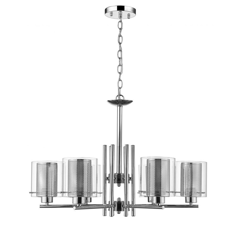 Lustre géométrique à 6 lumières Audino