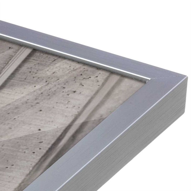 «Under the Pier» par Nathan Larson, reproduction d'art, H 12 po x l 18 po, Argent argent