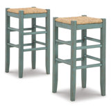 Broddrick Counter Stool with Solid Wood Frame