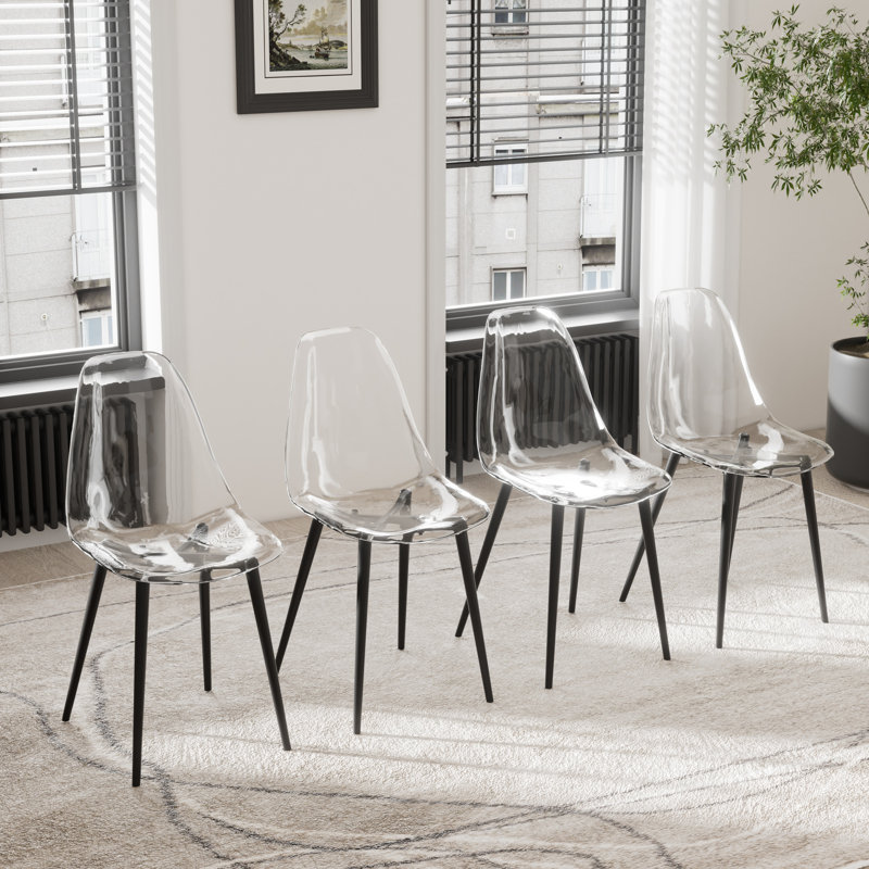 Chaise d'appoint Seaneen, Ensemble de 3, Clair, Doré