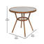 Ensemble bistro commercial avec table et chaises Rylan-890244284-890244285