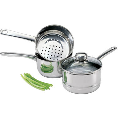 Range Kleen 3 Quart Saucepan Steamer/Double Boiler