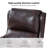 Beecher Lima Genuine Leather Manual Push Back Recliners-1607806245