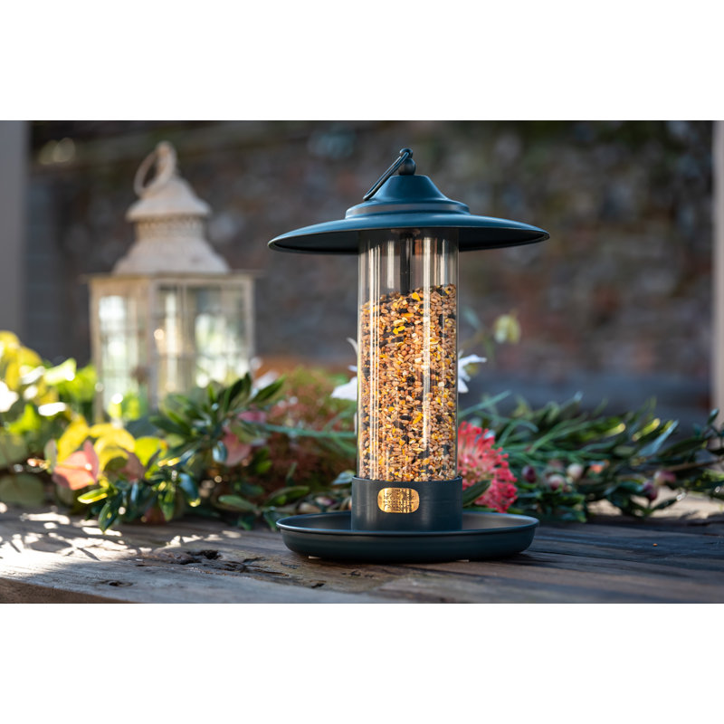 Odle Metal Freestanding Tube Bird Feeder