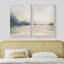 «Landscape Abstract Shapes Illustration», reproduction encadrée sur toile 2 pièces-91069266-91069268