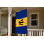 Drapeau de la Barbade - drapeau extérieur