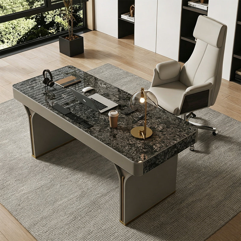 Bureau de direction 62,99 po, 29.53" H x 62.99" W x 27.56" D