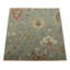 Rug & Kilim’S Persian Style Oushak Square Rug In Blue With Floral Patterns