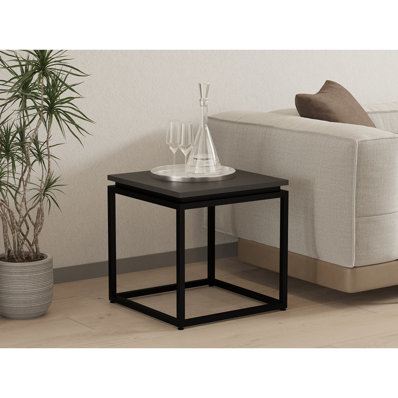 Table basse Lacon, Noir