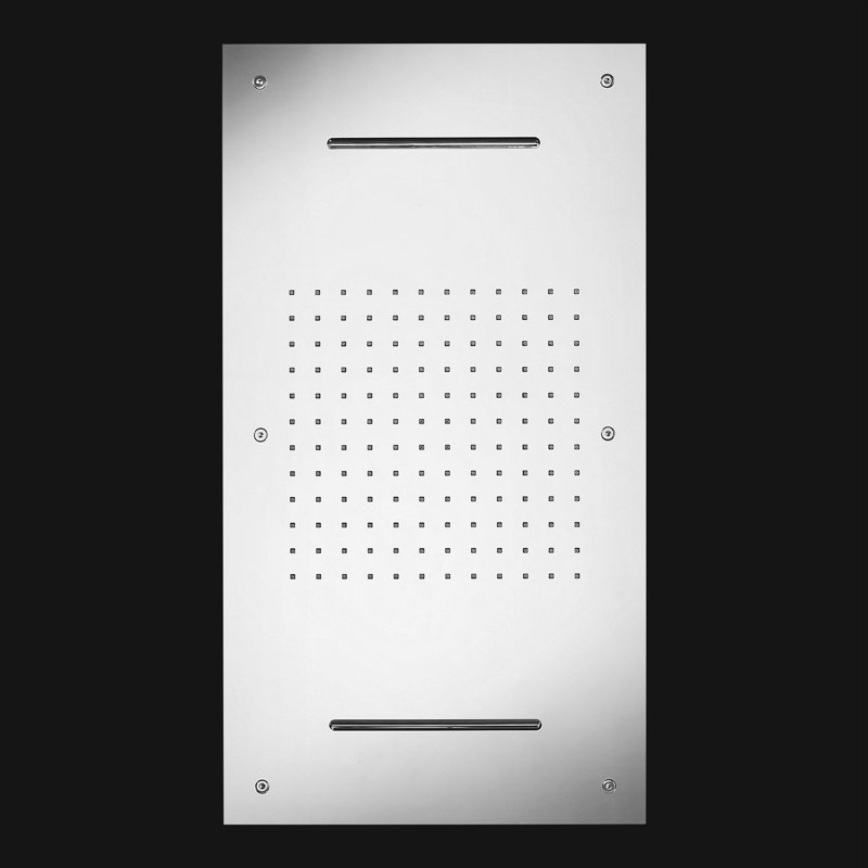 False Ceiling Shower Head 700X380 MM, Polished Chrome