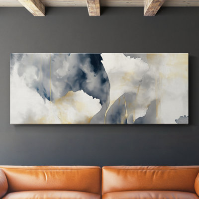 Toile tendue avec châssis abstrait 10 # III-Abstract
