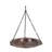 18" Classic Copper Hanging Birdbath