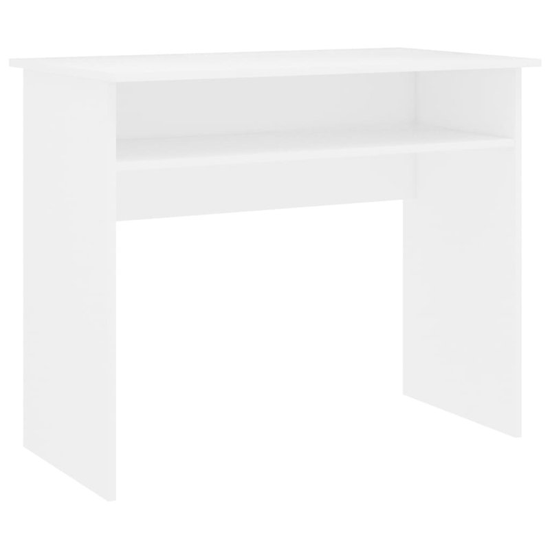 Wabash Computer Desk, White