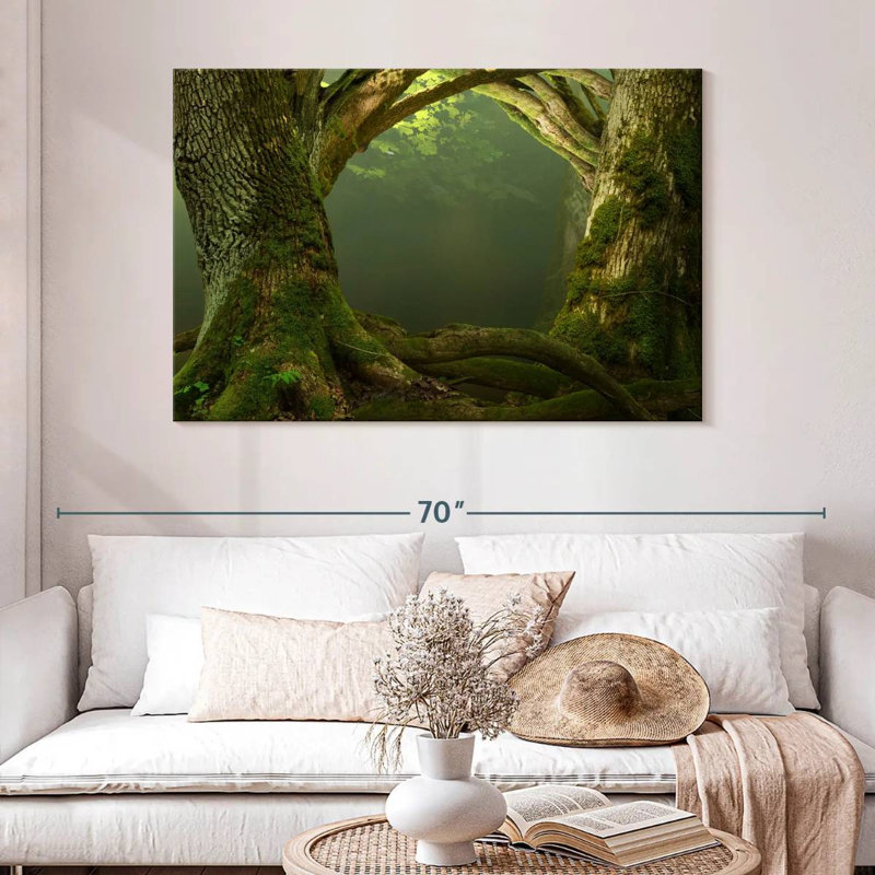Harnek Mossy Trees, 32" H x 48" W
