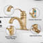Antique Brass Bathroom Sink Faucet Single Handle