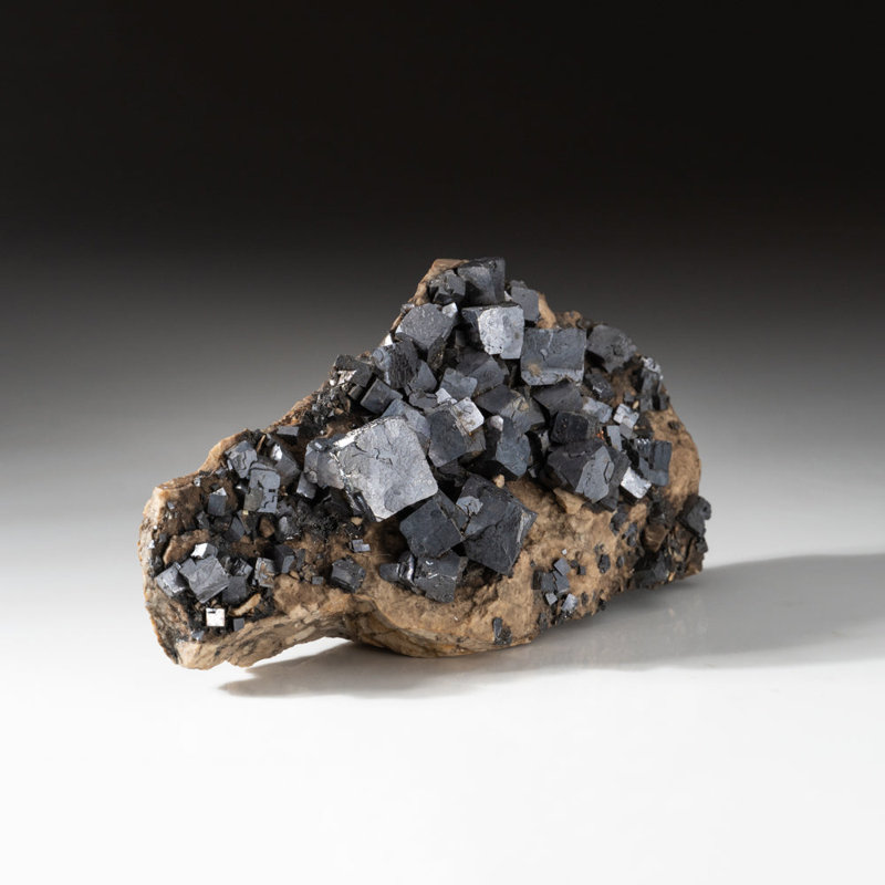 Galena with Quartz and Pyrite From Joplin, Missouri, USA
