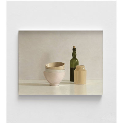«Stacked Bowls-Bottle and Little Jar» par william de démarrage