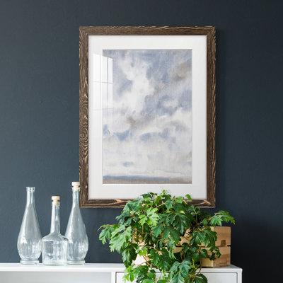 Ciel bleu III - peinture encadrée