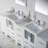84" Double Bathroom Vanity with Sink-49240134