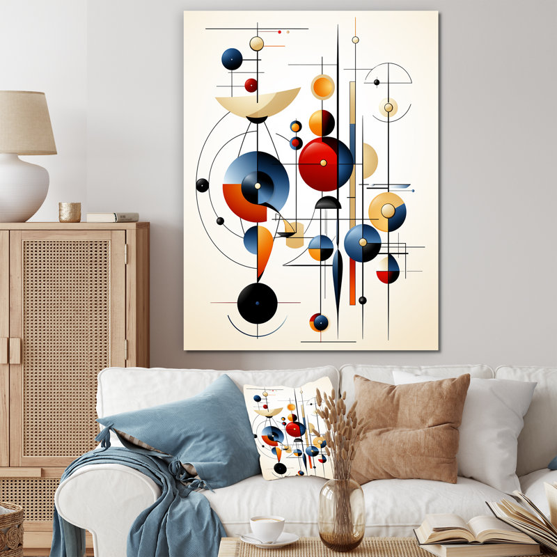 Secret of the Universe, géométrie minimale I - impression, H 40 po x l 30 po x P 1,5 po, Toile tendue