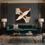 Minimalisme 99, art mural sur toile beige