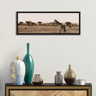 « serengeti horizons ii », reproduction d’impression sur toile tendue